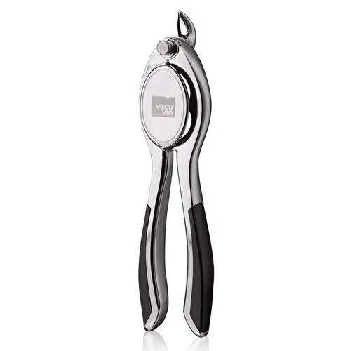 Vacu Vin Şampanya Şişe Açacağı - Gümüş Kutulu Gümüş