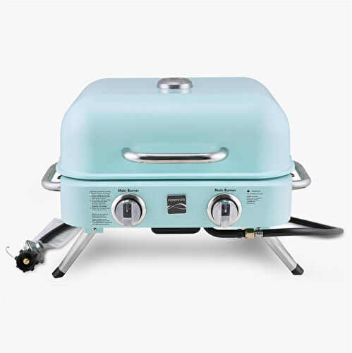 Kenmore Masa Üstü Gazlı Barbekü Turkuaz