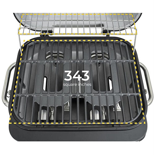 Kenmore Masa Üstü Gazlı Barbekü Mavi