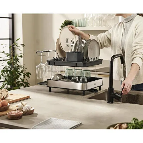 Joseph Joseph Excel™ Paslanmaz Çelik 2 Katlı Bulaşıklık