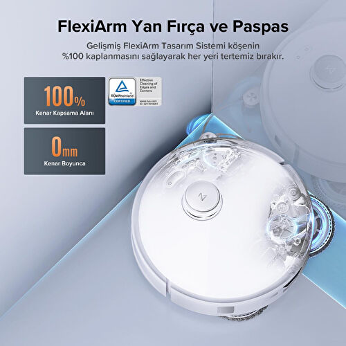 Roborock Qrevo Edge 5v1 Akıllı Robot Süpürge - Beyaz Roborock Qrevo Edge 5v1 Akıllı Robot Süpürge - Beyaz