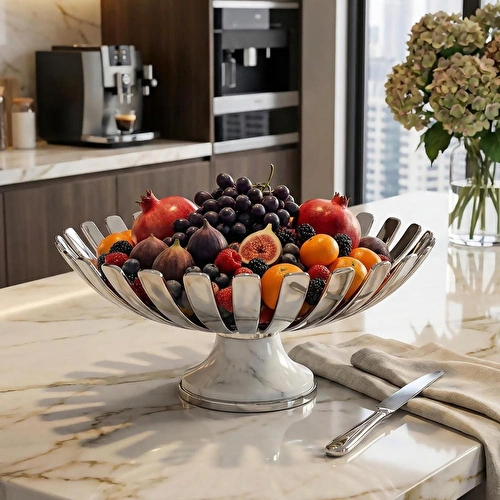 Lucky Art Krom&mermer Dekoratif Kase 40cm