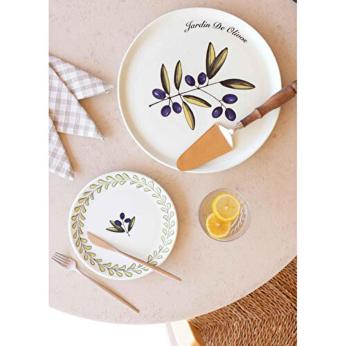 The Mia Olivos Servis Tabağı 30 Cm Ovs0005