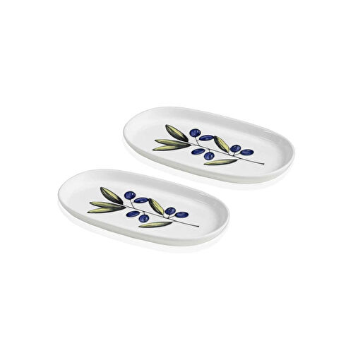 The Mia Olivos Oval Servis 2li 29 Cm