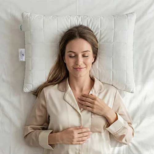 Penelope Nefes Alabilen %100 Microgel Dolgulu Yastık 50x70 Cm - Vegan Serisi