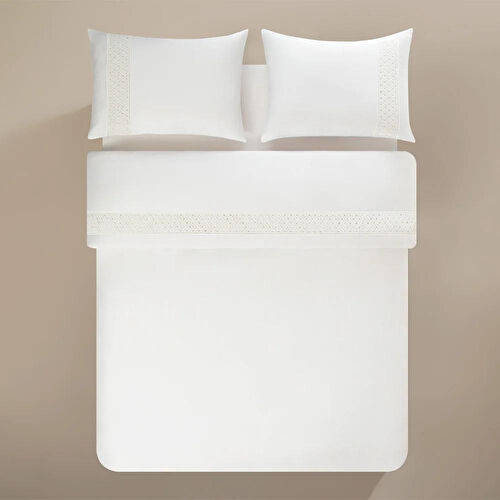 Penelope %100 Pamuk Saten Kumaş Nevresim Seti 200x220 Cm - Delfina Serisi Penelope %100 Pamuk Saten Kumaş Nevresim Seti 200x220 Cm - Delfina Serisi