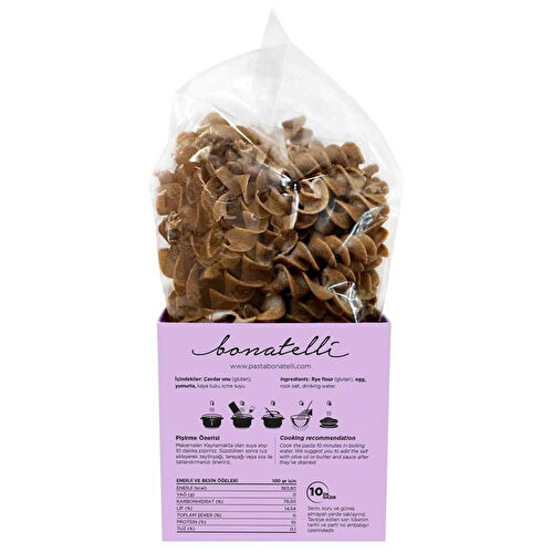 Bonatelli Çavdar Burgu Makarna 500 Gr