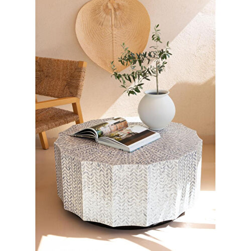 The Mia Sedef Tabure Yan Sehpa 90x40cm Tlc0133