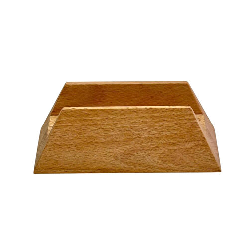 Kaf Ahşap End-Grain Kesme Tahtası Standı / Kayın