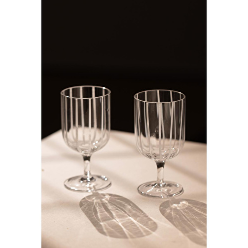 Rakle Siesta El Yapımı Kendinden Renkli 4'lü Cup Dondurmalık Seti Beyaz 350 Cc