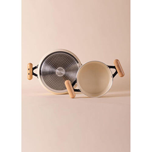 The Mia Cucina Di Mia İndüksiyon Tabanlı Seramik Tencere Seti 6 Parça