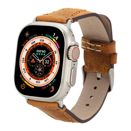 Bloominbag Bloomstrap Avilla Moccasin Hakiki Deri Apple Watch Kayışı-44/45/46/49mm