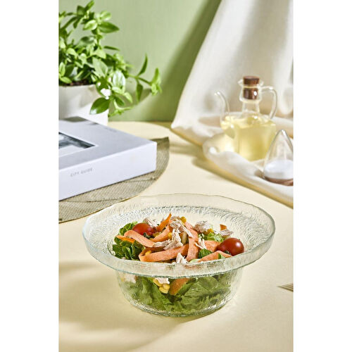 Lora Bianca Gemma Büyük Boy Salata Kasesi Beyaz