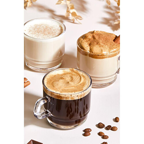 Lora Bianca Vetro 6 Parça Çay/kahve/meşrubat Bardağı Seti