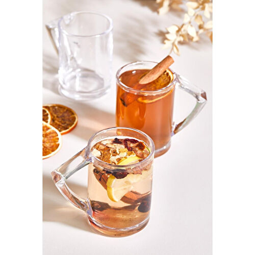 Lora Bianca Litra 6 Parça Çay/kahve/meşrubat Bardağı Seti