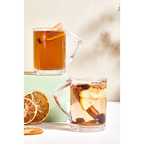 Lora Bianca Litra 6 Parça Çay/kahve/meşrubat Bardağı Seti