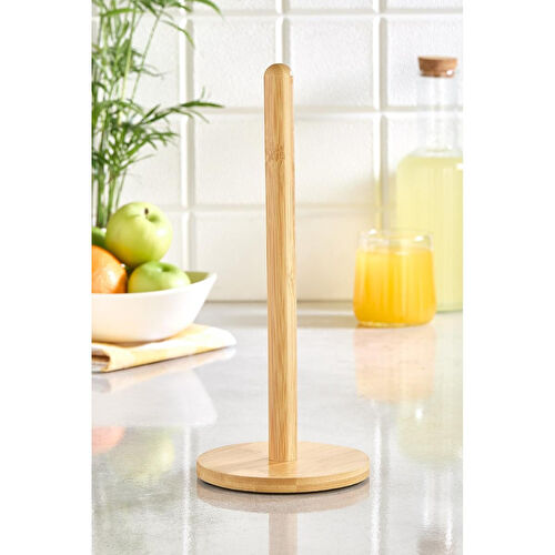 Lora Bianca Bambu Yuvarlak Kağıt Havluluk Dikey