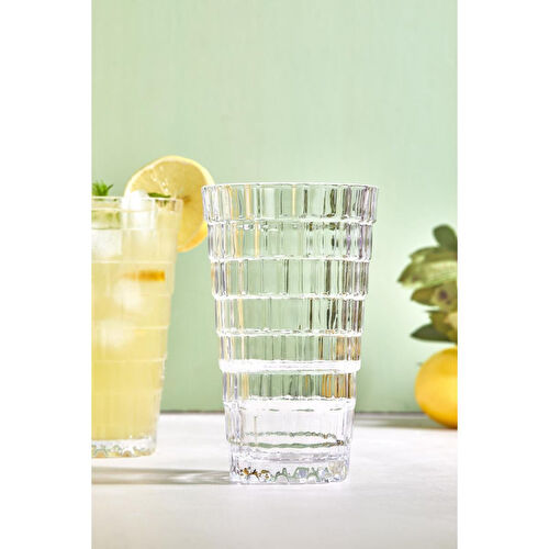 Lora Bianca Solea 2 Parça Cam Meşrubat Bardağı Beyaz Lora Bianca Solea 2 Parça Cam Meşrubat Bardağı Beyaz