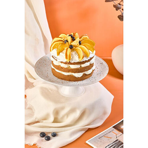 Lora Bianca Punti Ayaklı Pasta/kek/tatlı Sunum Standı 28 Cm Beyaz Lora Bianca Punti Ayaklı Pasta/kek/tatlı Sunum Standı 28 Cm Beyaz