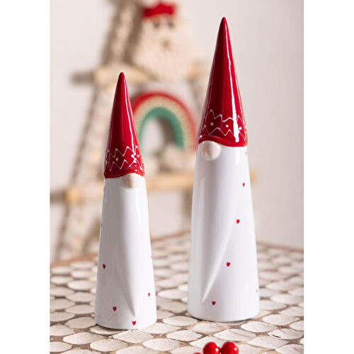 The Mia Dekoratif Yılbaşı Süsü Şanş Cücesi 4x4x15 Cm The Mia Dekoratif Yılbaşı Süsü Şanş Cücesi 4x4x15 Cm