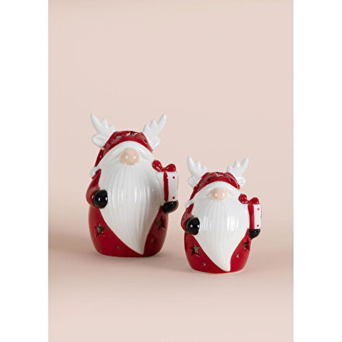 The Mia Dekoratif Yılbaşı Süsü Led Işıklı Cüce 10x8x14 Cm The Mia Dekoratif Yılbaşı Süsü Led Işıklı Cüce 10x8x14 Cm