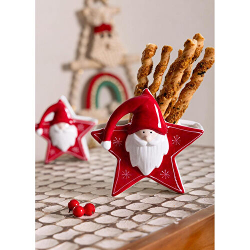 The Mia Dekoratif Yıldız Vazo 12x7x12 Cm The Mia Dekoratif Yıldız Vazo 12x7x12 Cm