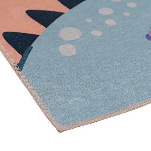 Itsy Bitsy Kids Dinotopia Çok Renkli Yıkanabilir Çocuk Halısı 120x160cm