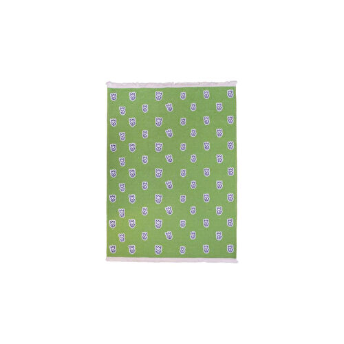 Itsy Bitsy Kids Küçük Çiçek Desenli Makinede Yıkanabilir Pamuklu Çocuk Halısı - Nieghbors Serisi