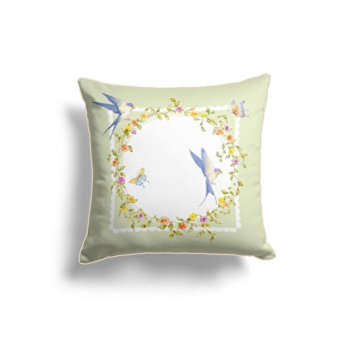 Maxxdeco 43x43 Cm Biyeli Kırlent Kılıfı