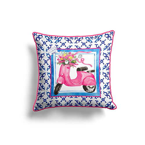 Maxxdeco 43x43 Cm Biyeli Kırlent Kılıfı