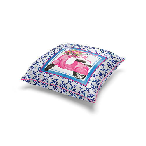 Maxxdeco 43x43 Cm Biyeli Kırlent Kılıfı Maxxdeco 43x43 Cm Biyeli Kırlent Kılıfı