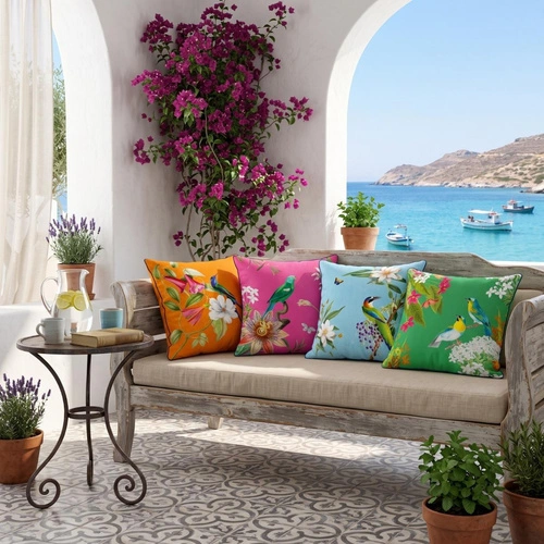 Maxxdeco 43x43 Cm Biyeli Kırlent Kılıfı