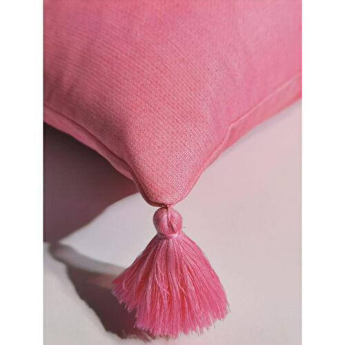 Maxxdeco 43x43 Cm Püsküllü Kırlent Kılıfı