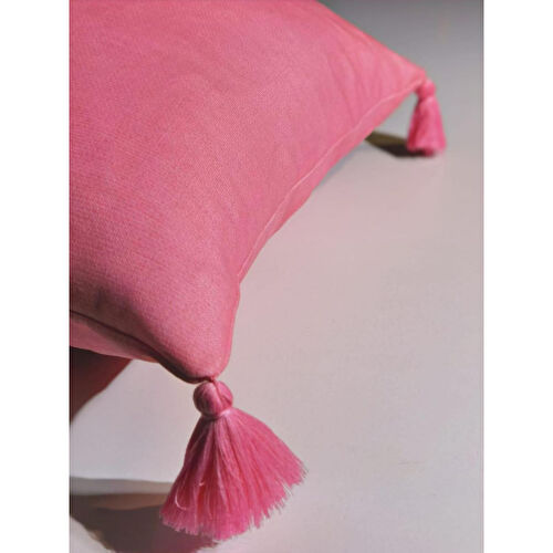 Maxxdeco 43x43 Cm Püsküllü Kırlent Kılıfı