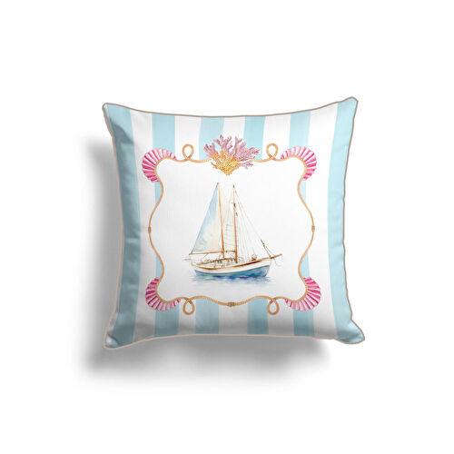 Maxxdeco 43x43 Cm Halat Biyeli Kırlent Kılıfı Maxxdeco 43x43 Cm Halat Biyeli Kırlent Kılıfı