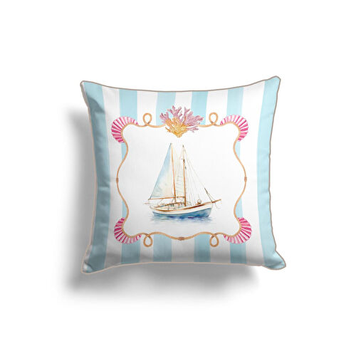 Maxxdeco 43x43 Cm Halat Biyeli Kırlent Kılıfı