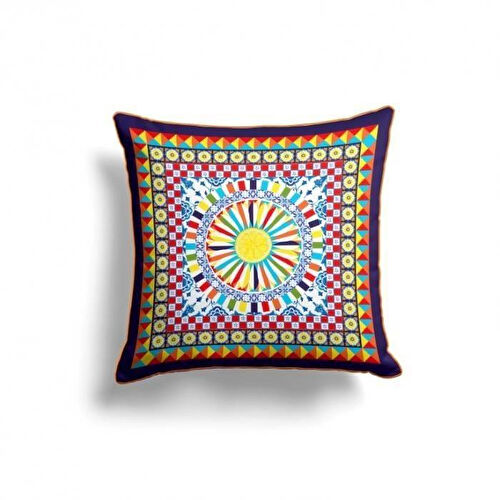 Maxxdeco 43x43 Cm Biyeli Kırlent Kılıfı