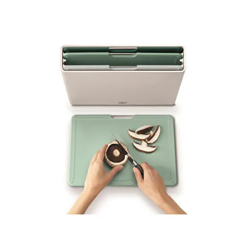 Joseph Joseph Folio Standlı Büyük Kesme Tahtası 4 Lü Joseph Joseph Folio Standlı Büyük Kesme Tahtası 4 Lü