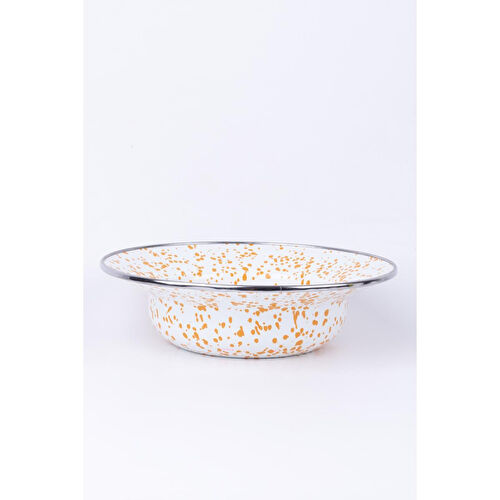 Emaylab Speckles Çukur Makarna Ve Salata Tabağı 24cm Emaylab Speckles Çukur Makarna Ve Salata Tabağı 24cm