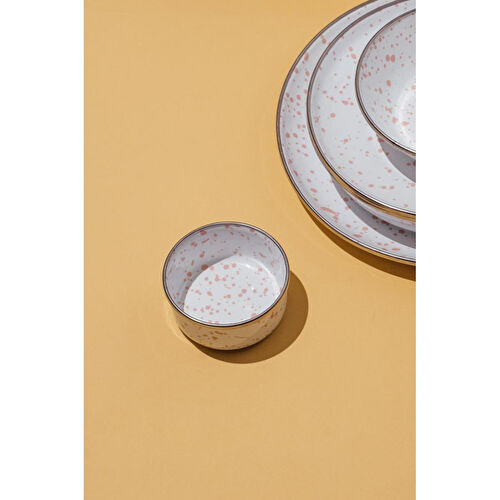 Emaylab Speckles Emaye 4’lü Kase Çerezlik, Kahvaltılık, Reçellik, Zeytinlik, Sunumluk Seti 8cm 200 Ml Emaylab Speckles Emaye 4’lü Kase Çerezlik, Kahvaltılık, Reçellik, Zeytinlik, Sunumluk Seti 8cm 200 Ml