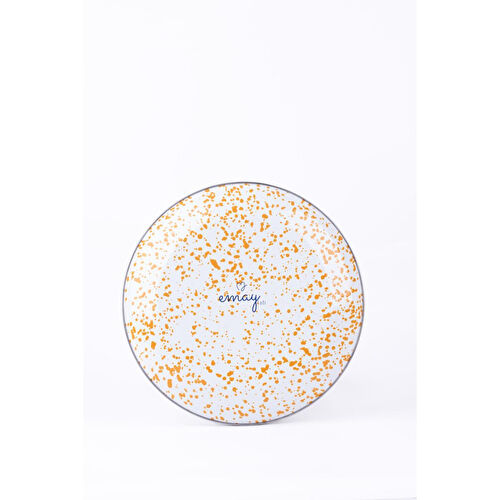 Emaylab Speckles Sunum Tabağı Dekoratif Tabak 26cm