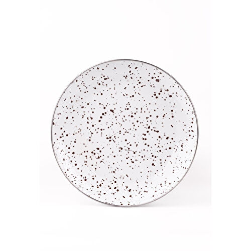 Emaylab Speckles Sunum Tabağı Dekoratif Tabak 26cm