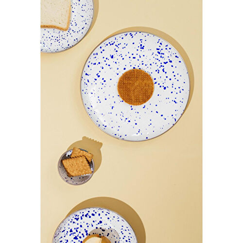 Emaylab Speckles Sunum Tabağı Dekoratif Tabak 26cm Emaylab Speckles Sunum Tabağı Dekoratif Tabak 26cm