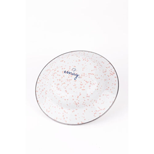 Emaylab Speckles Çukur Makarna Ve Salata Tabağı 24cm Emaylab Speckles Çukur Makarna Ve Salata Tabağı 24cm