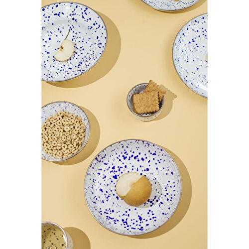 Emaylab Speckles Emaye 4’lü Kase Çerezlik, Kahvaltılık, Reçellik, Zeytinlik, Sunumluk Seti 8cm 200 Ml Emaylab Speckles Emaye 4’lü Kase Çerezlik, Kahvaltılık, Reçellik, Zeytinlik, Sunumluk Seti 8cm 200 Ml