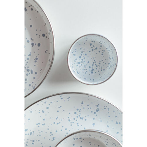 Emaylab Speckles Emaye 4’lü Kase Çerezlik, Kahvaltılık, Reçellik, Zeytinlik, Sunumluk Seti 8cm 200 Ml Emaylab Speckles Emaye 4’lü Kase Çerezlik, Kahvaltılık, Reçellik, Zeytinlik, Sunumluk Seti 8cm 200 Ml