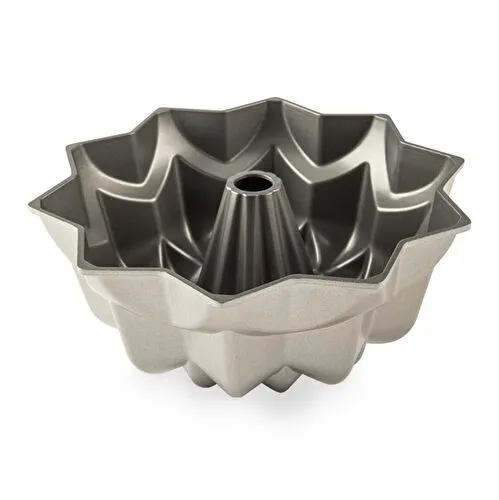 Nordicware Vintage Yıldız Bundt Kek Kalıbı Gümüş