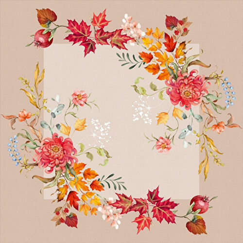 Maxxdeco 140x140 Cm Masa Örtüsü-12339