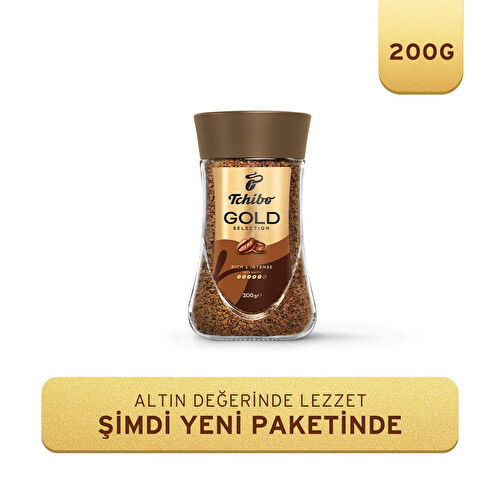Tchibo Gold Selection Çözünebilir Kahve 200 G
