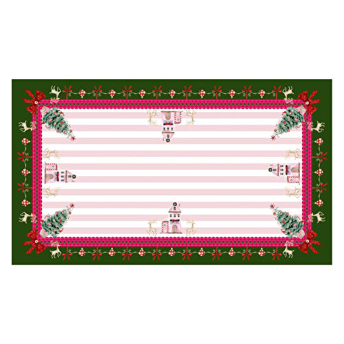 Maxxdeco 140x240 Cm Masa Örtüsü-pink